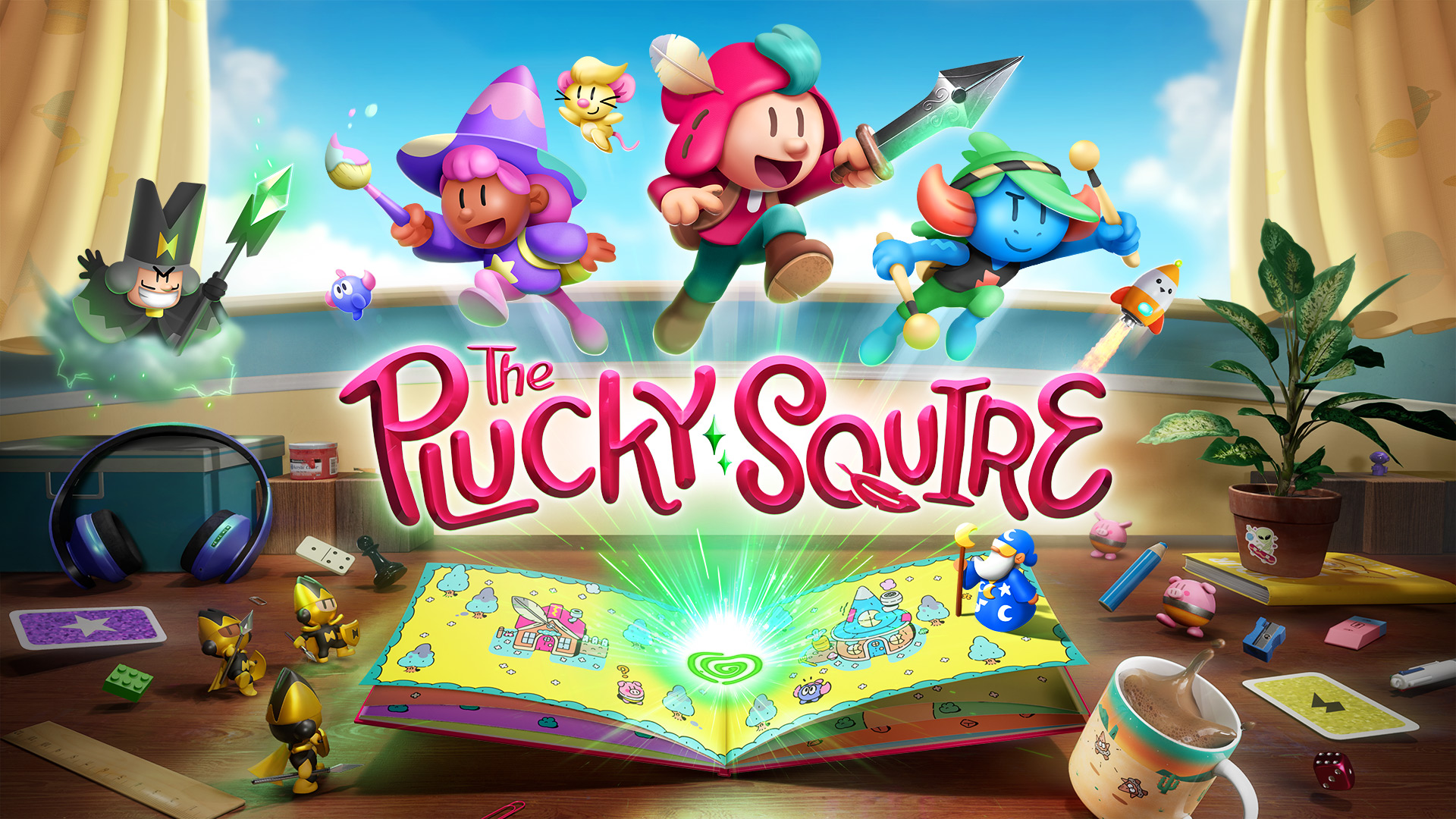 The Plucky Squire - Petualangan di Dalam dan Luar Buku Cerita
